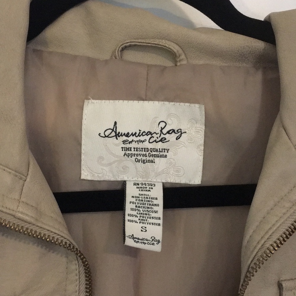 American Rag Faux Leather Jacket - Picture 4 of 6